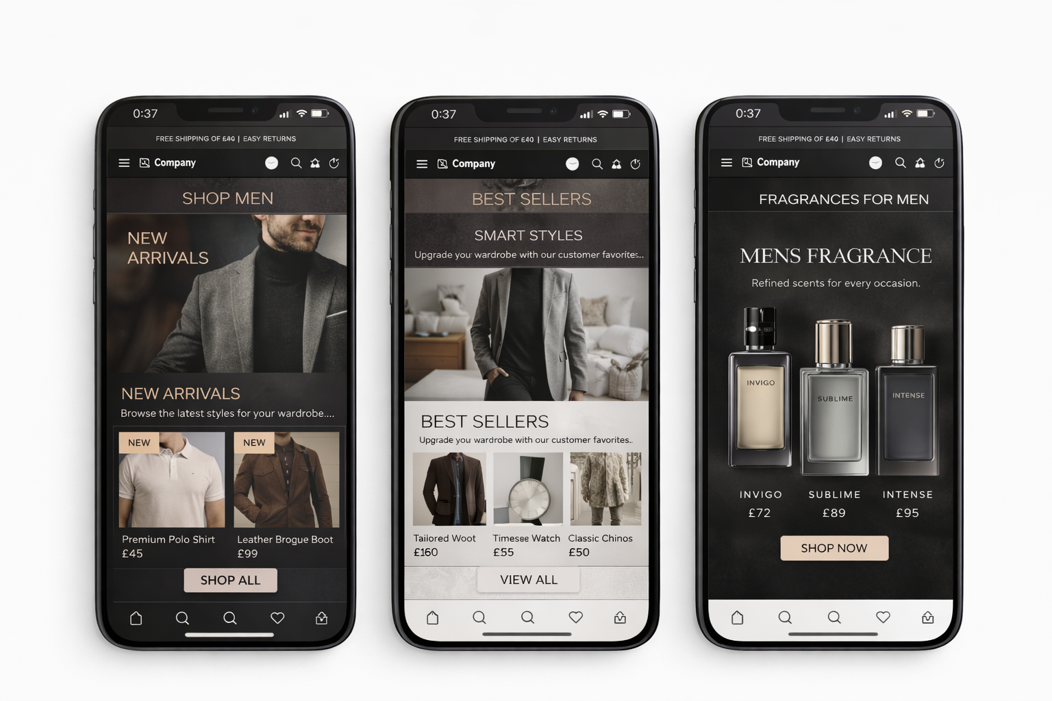 We can help refresh your website for £250