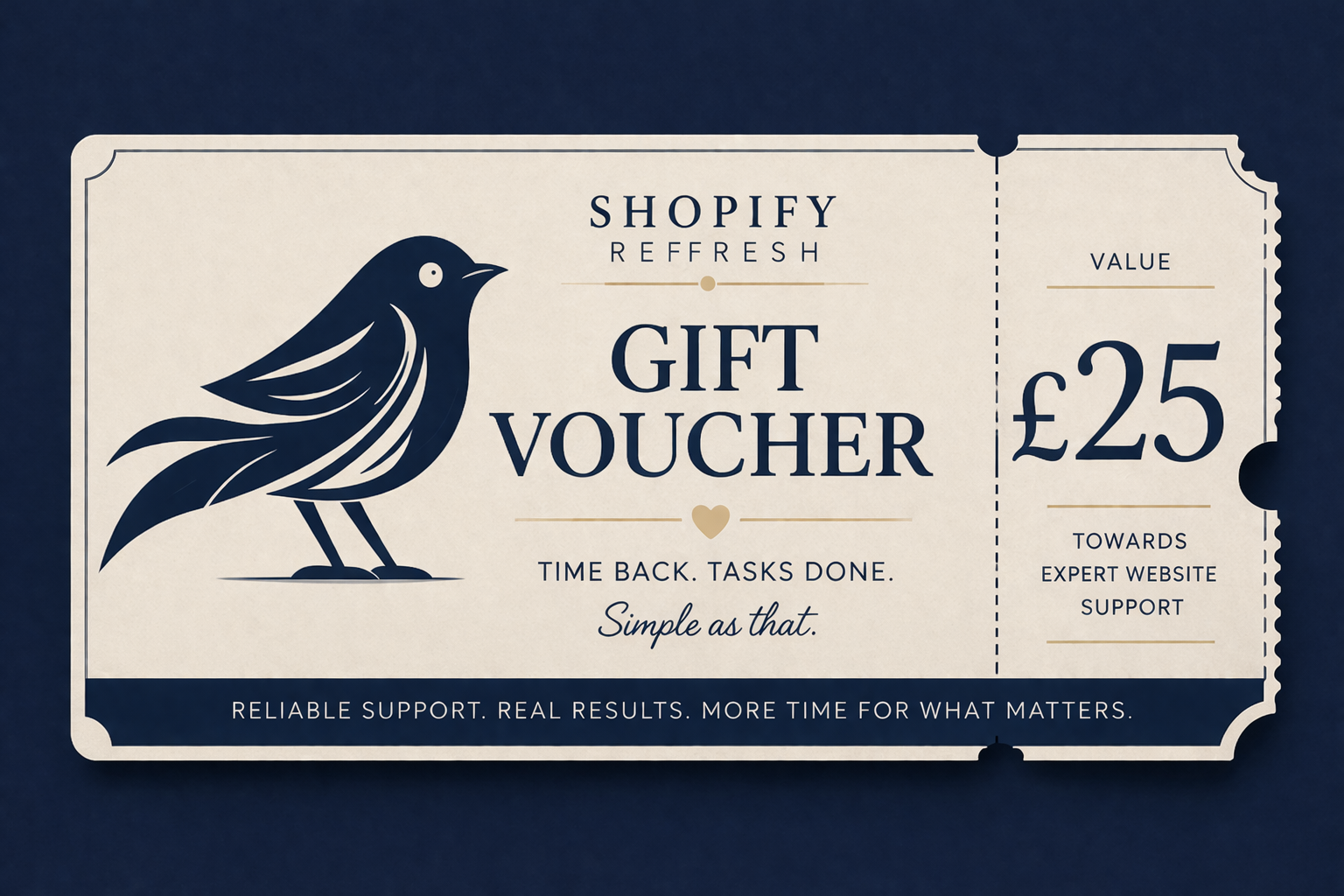 Website Support Gift Voucher