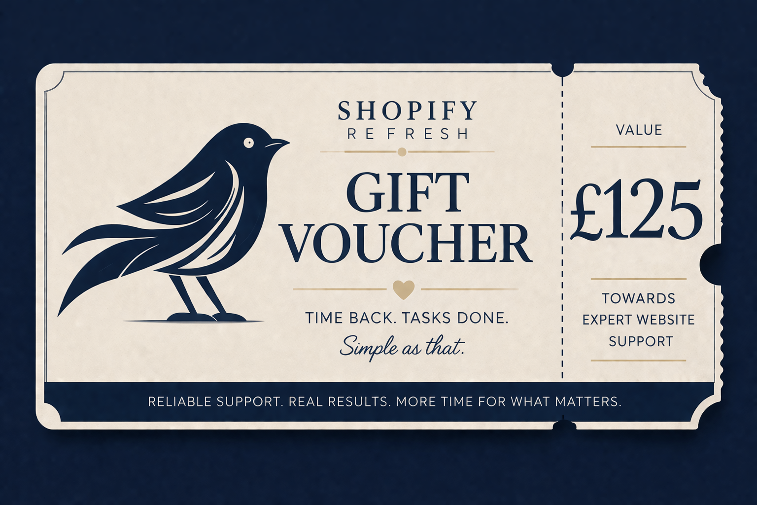 Website Support Gift Voucher