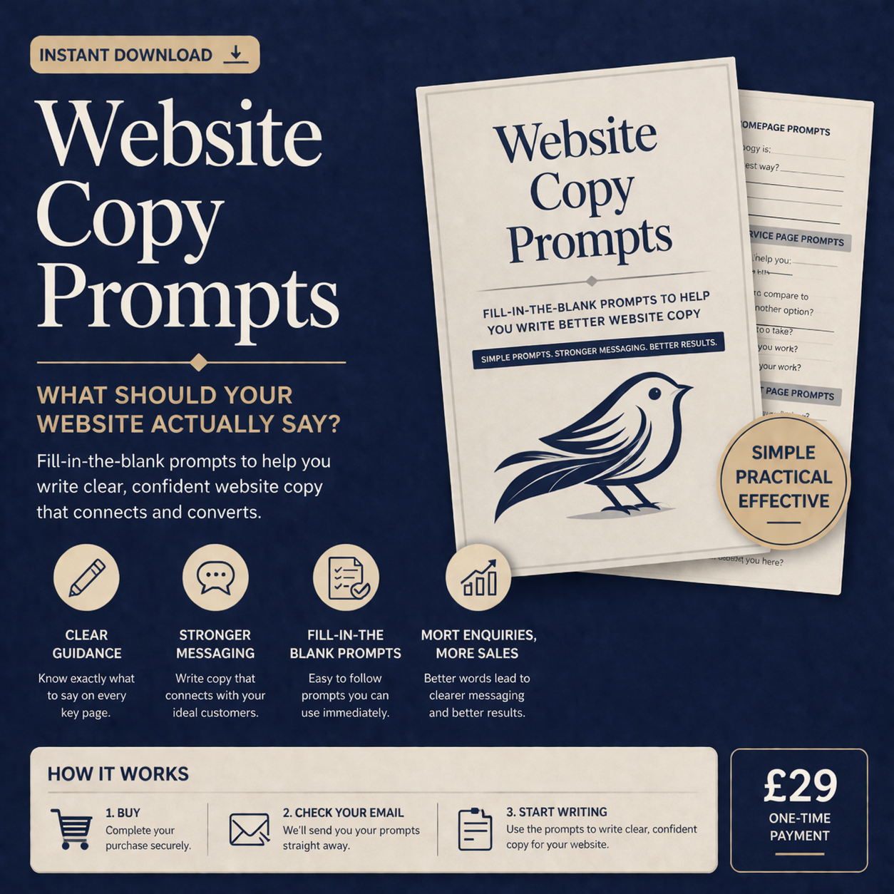 Website Copy Prompts